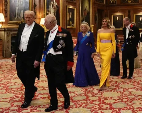 Royals Roll Out Red Carpet Amid Protests; Jimmy Kimmel Pulled From Air Over Kirk Remarks